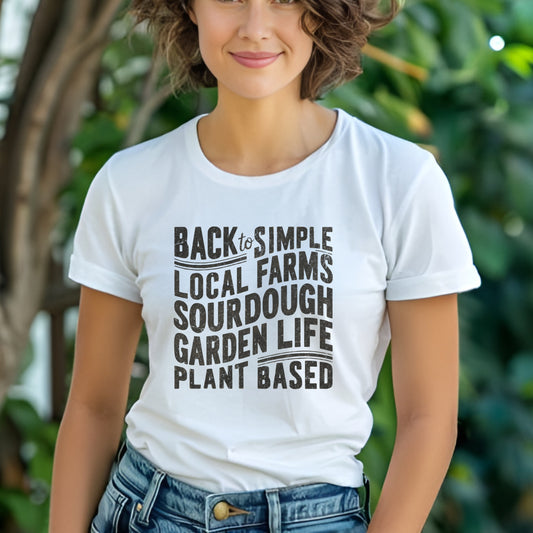 "Back to Simple" T-shirt