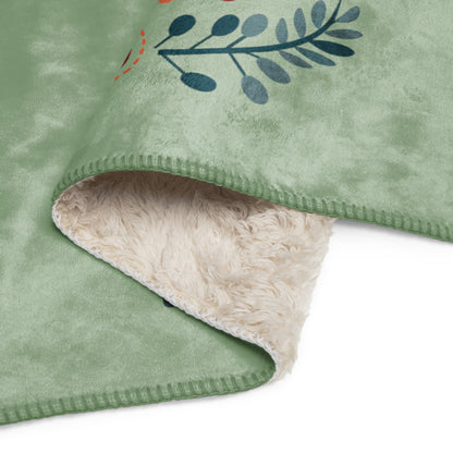 "Eira" Sherpa blanket