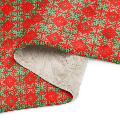 "Holly" Sherpa blanket