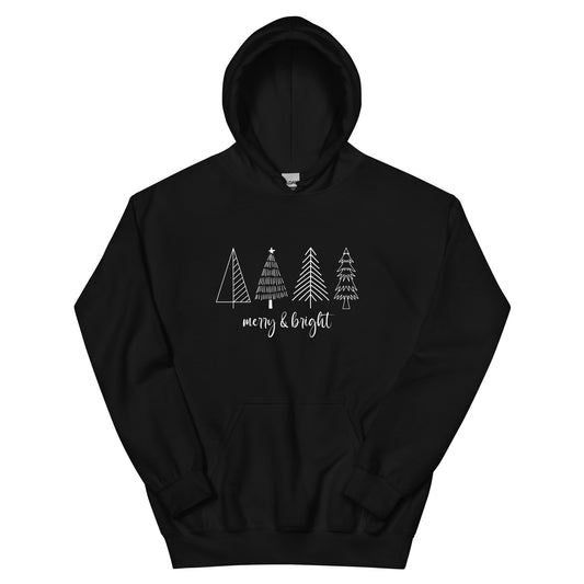 "Merry & Bright" Unisex Hoodie